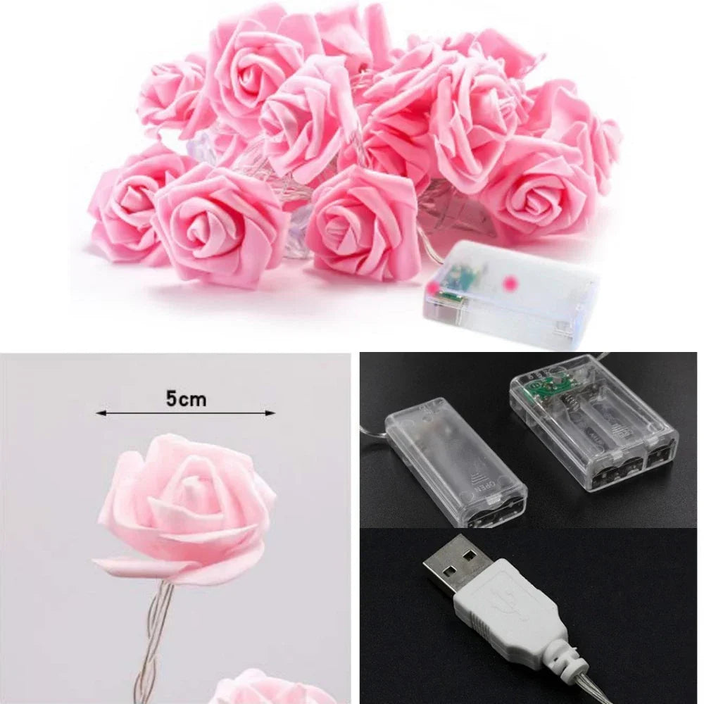 LED-ruusuvalosarja